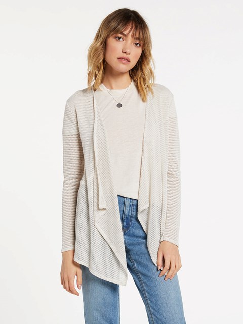 Volcom Go Go Wrap Cardigan Oatmeal | GOC-630741