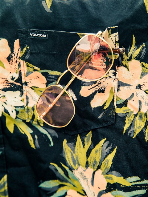Volcom Happening Sunglasses Dorados Rosas | VBT-238670