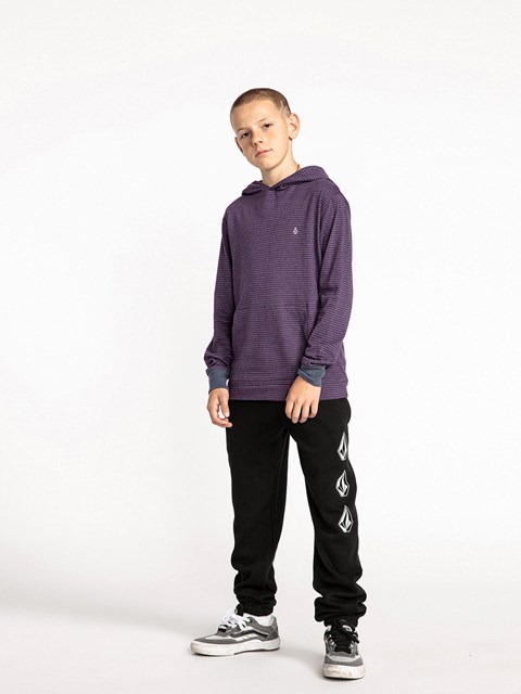 Volcom Iconic Stone Fleece Pants Negros | OSE-109432