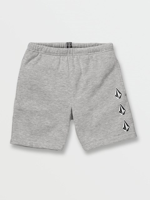 Volcom Iconic Stone Fleece Shorts Grises | EVA-076291