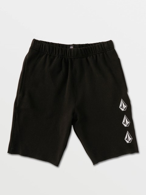 Volcom Iconic Stone Fleece Shorts Negros | DNC-841273