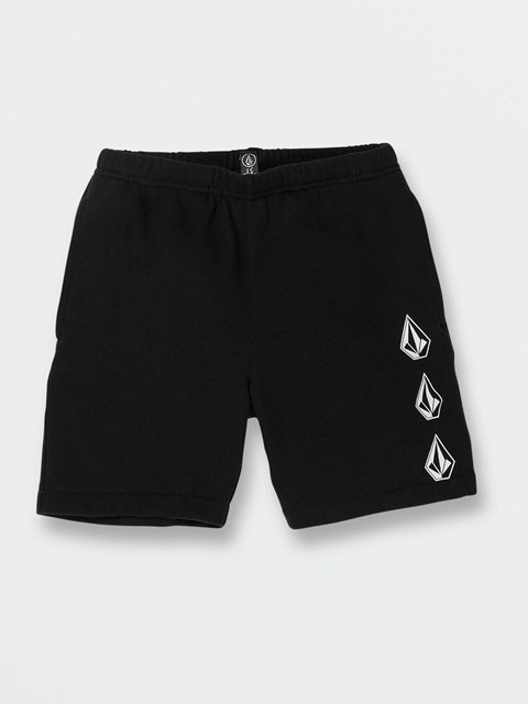 Volcom Iconic Stone Fleece Shorts Negros | UEI-201645
