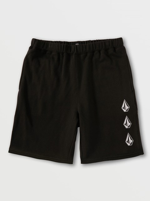 Volcom Iconic Stone Fleece Shorts Negros | XDV-219078