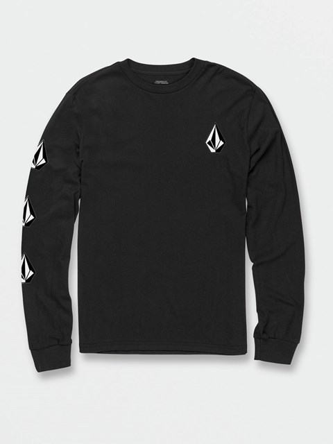 Volcom Iconic Stone Long Sleeve Tee Negros | UNL-364710