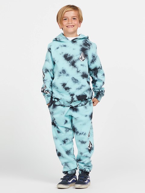 Volcom Iconic Stone Plus Pullover Hoodie Chlorine | OLU-058379