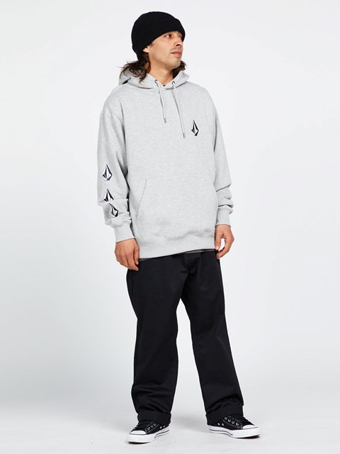 Volcom Iconic Stone Pullover Hoodie Grises | BUP-261038