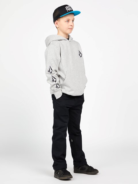 Volcom Iconic Stone Pullover Hoodie Grises | CQJ-427596