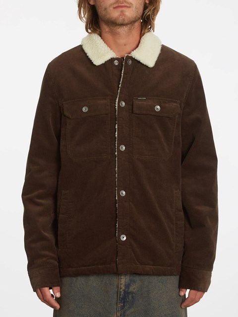 Volcom Keaton Jacket Marrom Oscuro | WKE-436507