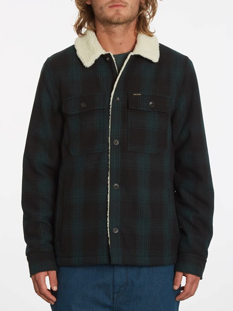 Volcom Keaton Jacket Plaid | VEZ-451286