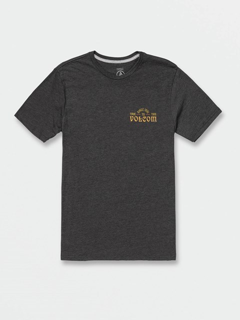 Volcom Legend Corta Sleeve Tee Negros Oscuro | PCI-431602