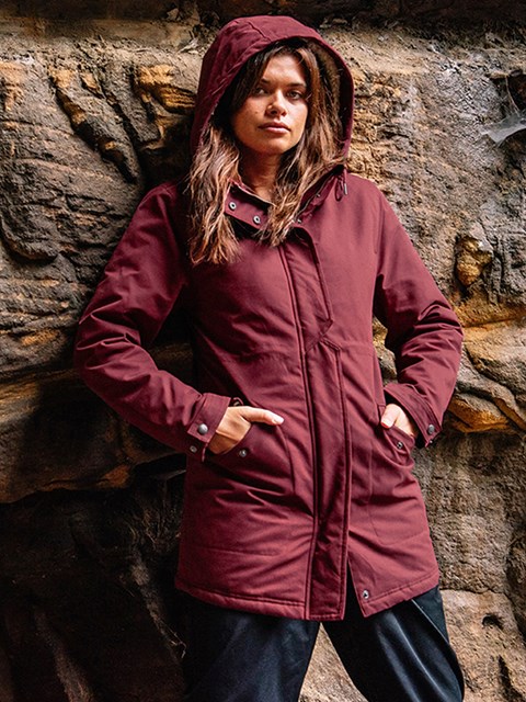Volcom Less Is More 5K Parka Vino | GIM-789604