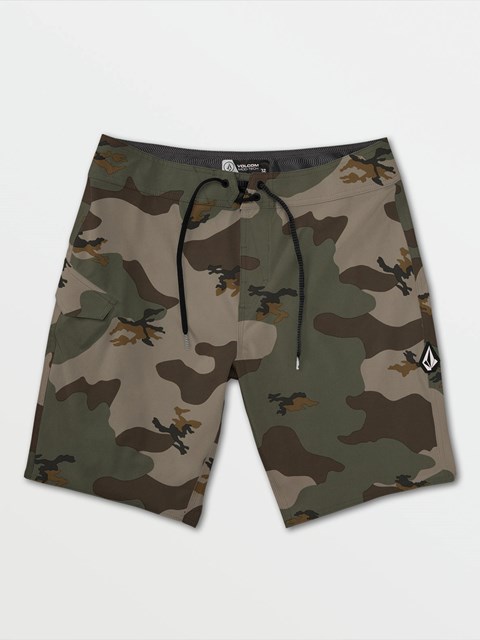 Volcom Lido Solid Mod-Tech Trunks Camouflage | UTJ-182569