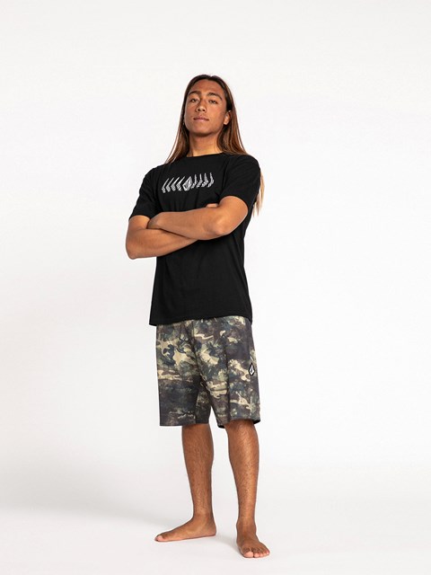 Volcom Lido Solid Mod-Tech Trunks Verdes | AXY-587132