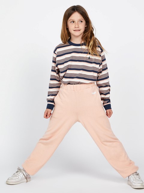 Volcom Lived In Lounge Fleece Pants Rosas | AGK-418530