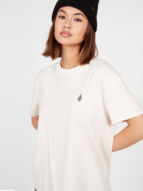 Volcom Lock It Up Corta Sleeve Tee Ash | HYR-523416