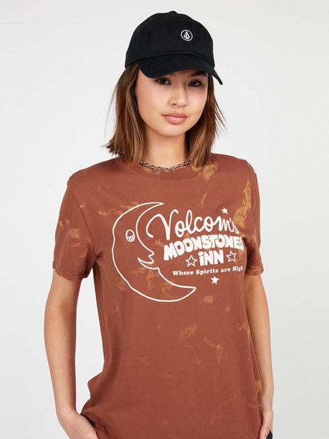 Volcom Lock It Up Corta Sleeve Tee Azules | FQO-326840