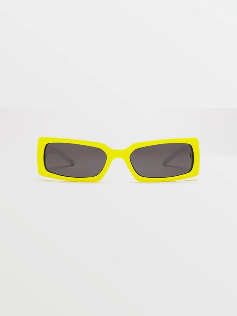 Volcom Magna Sunglasses Gloss Lime / Gray | UCW-405783