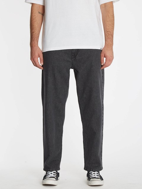 Volcom Modown Tapered Fit Jeans Negros | MAL-126308