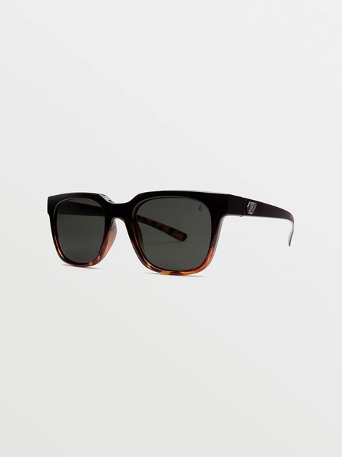 Volcom Morph Sunglasses Gloss Darkside / Gray Polar | BOD-641072