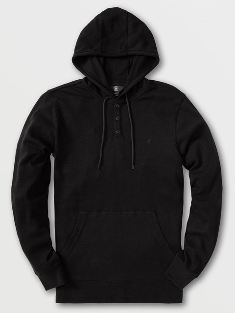 Volcom Murph Thermal Long Sleeve Shirt Negros | YMQ-720496