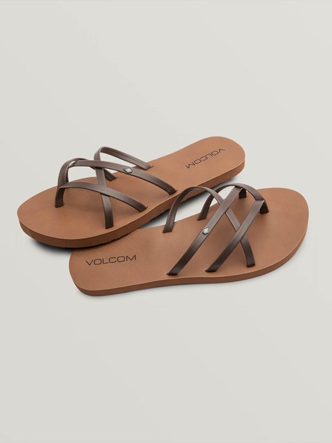 Volcom New School II Sandal Marrom | WKL-054982