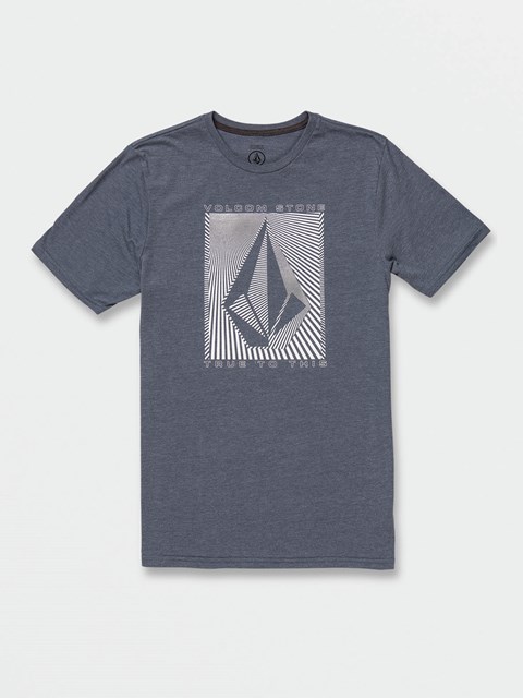 Volcom Op Box Corta Sleeve Tee Azules | APE-710936