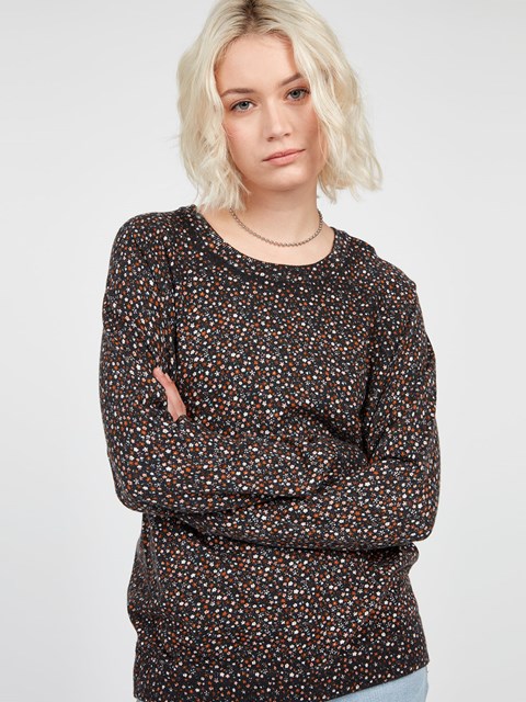 Volcom Over N Out Sueter Negros | BUA-781092