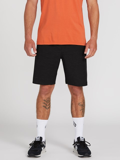Volcom Packasack Lite Híbrido Shorts Negros | CZB-295016