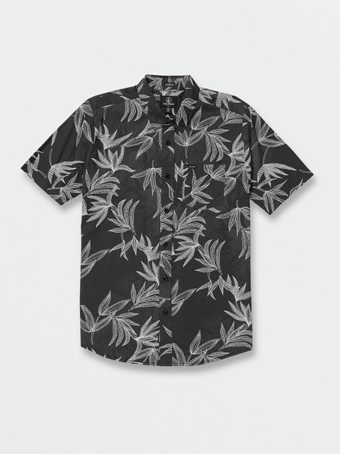 Volcom Paison Corta Sleeve Shirt Negros | WJH-591783