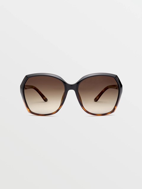 Volcom Psychic Sunglasses Gloss Darkside / Bronze Fade Polar | VLY-453290