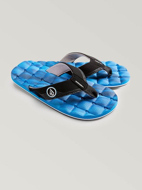 Volcom Recliner Sandal Azules | WEU-167439