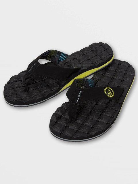 Volcom Recliner Sandals Lime | UIG-794650