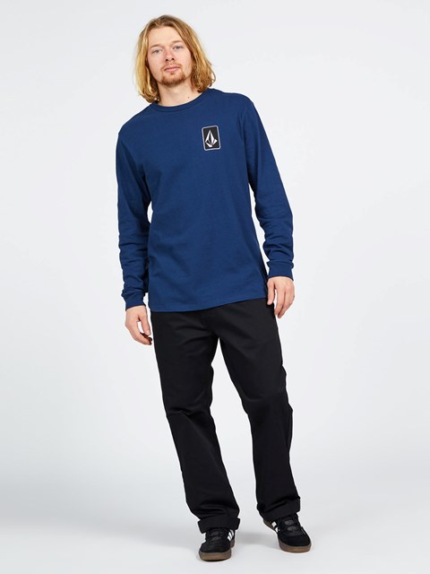 Volcom Relics Long Sleeve Tee Azules | HAM-389217