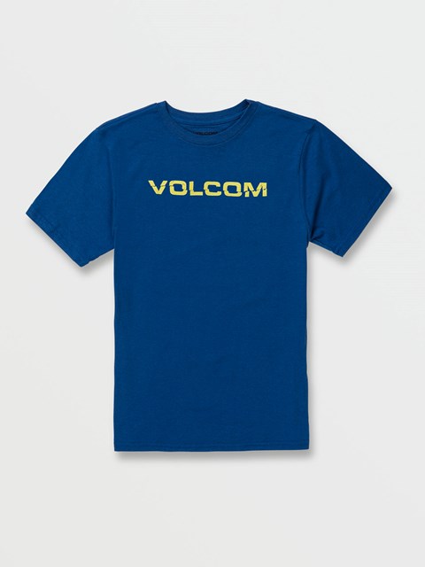 Volcom Rippeuro Corta Sleeve Tee Azul Rey | JBV-860259