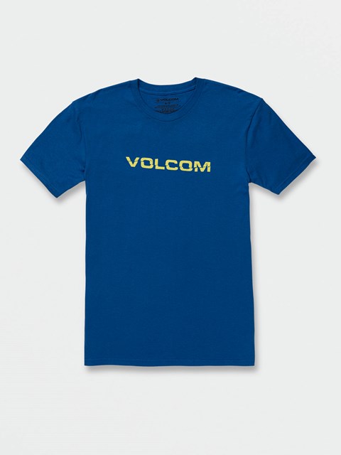 Volcom Rippeuro Corta Sleeve Tee Azul Rey | LIR-107392