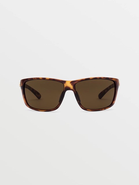 Volcom Roll Sunglasses Matte Tort / Bronze | QMR-239756