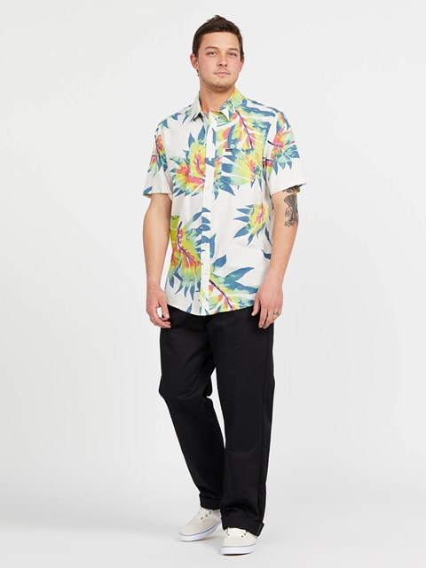Volcom Seeweed Corta Sleeve Shirt Grises | RMQ-052396