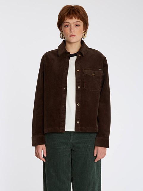 Volcom Sha Lala Shacket Espresso | EGV-319548