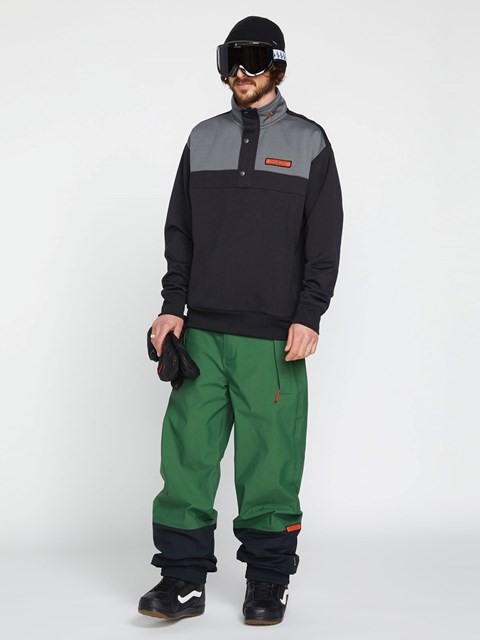Volcom She Crew Fleece Negros | YBU-981562
