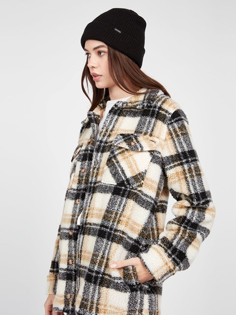 Volcom Silent Sherpa Jacket Hazelnut | VXS-264817