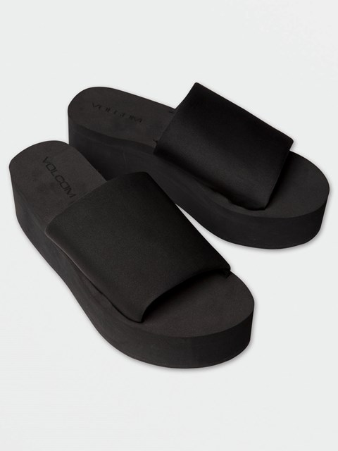 Volcom Simple Hi-Scraper Sandal Negros | IMK-491786