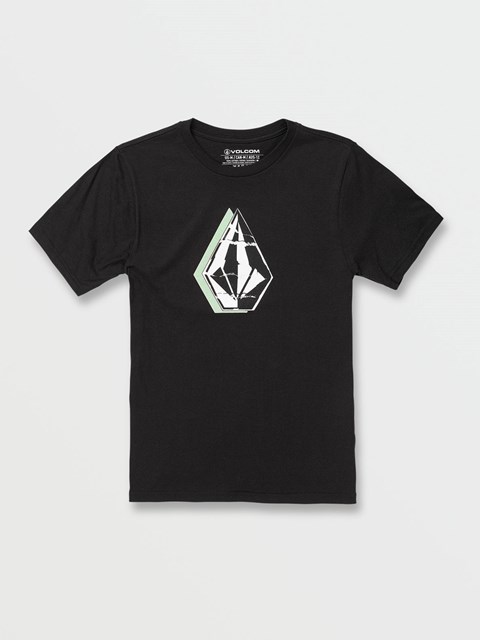 Volcom Slightly Removed Corta Sleeve Tee Negros | BEJ-569208