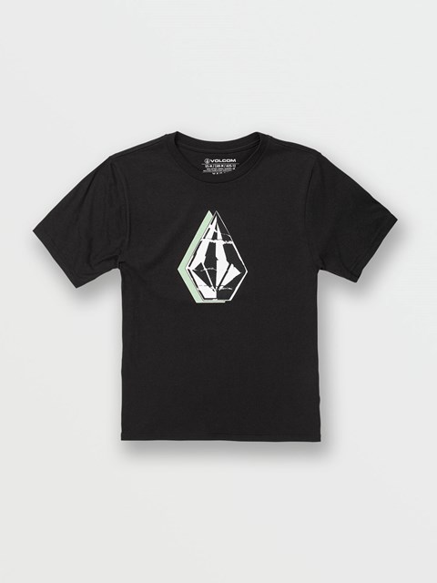Volcom Slightly Removed Corta Sleeve Tee Negros | CNJ-124357