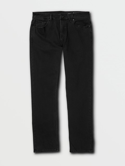 Volcom Solver Modern Fit Jeans Negros | TMF-569317