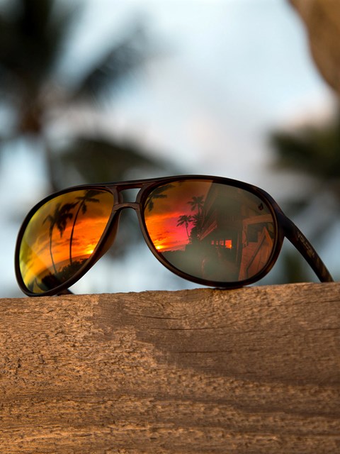 Volcom Stoke Sunglasses Matte Tort / Bronze Polar | YWT-970251