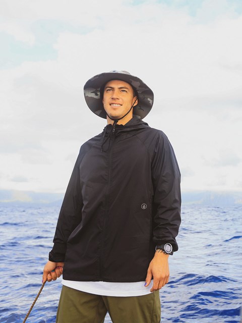 Volcom Stone Lite Jacket Negros | UBS-874365