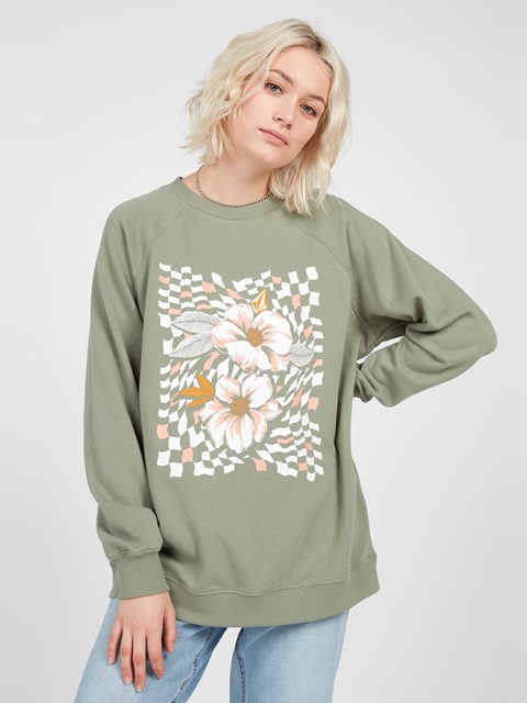 Volcom Stone Magic Boyfriend Sweatshirt Azules | LYS-308654