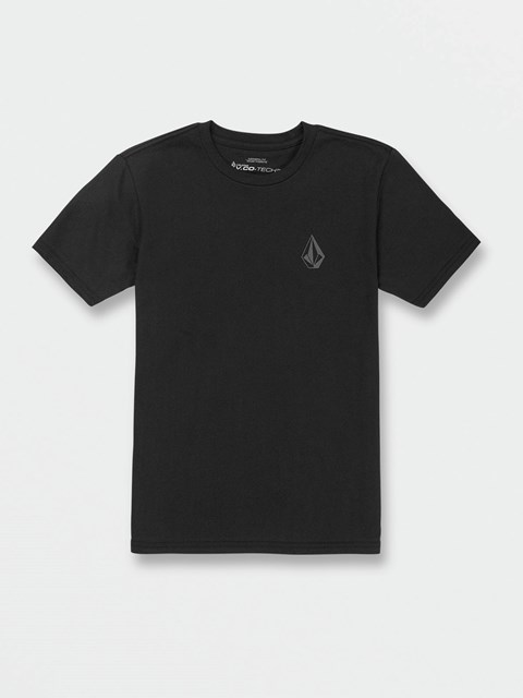 Volcom Stone Tech Corta Sleeve Tee Negros | TQZ-518490