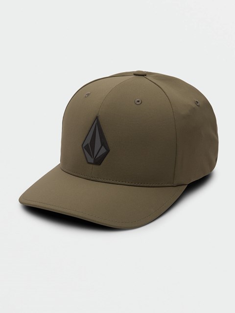 Volcom Stone Tech Flexfit Delta® Hat Verdes | VTH-295846