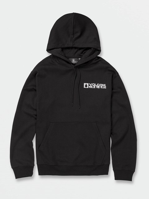 Volcom Strikehood Pullover Hoodie Negros | ASY-187390